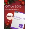 Microsoft Windows 10 Pro + Office 2016 Pro - Package