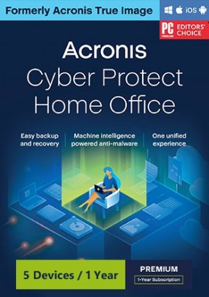Acronis Cyber Protect Home Office Premium /5 Devices(1 Year )