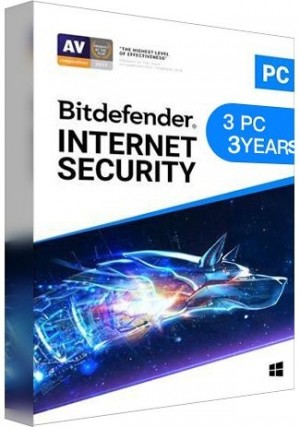 Bitdefender Internet Security 3 PCs / 3 Years [EU]