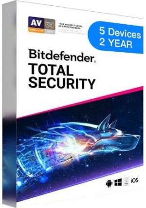 Bitdefender Total Security / 5 Devices (2 Years )