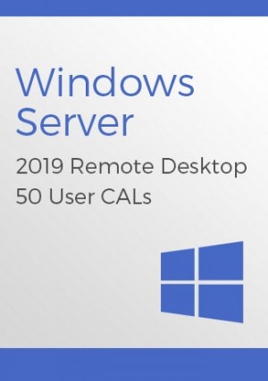 Microsoft Windows Server 2019 Remote Desktop - 50 User CALs