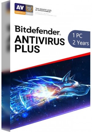 Bitdefender Antivirus Plus -1 PC - 2 Years