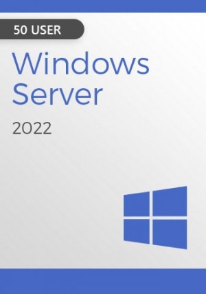 Microsoft Windows Server 2022 Remote Desktop - 50 User CALs