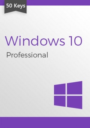 Microsoft Windows 10 Professional (50 keys)