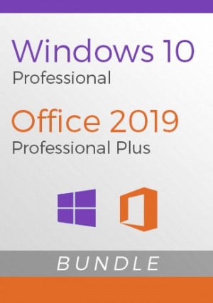 Windows 10 Pro + Office 2019 Pro Plus - Package