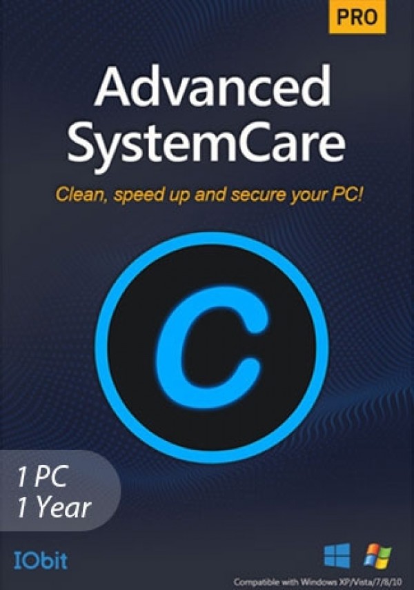 Advanced SystemCare 15 Pro - 1 PC 1 Year