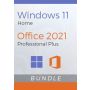 Windows 11 Home + Office 2021 Pro Plus- Package