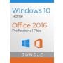 Windows 10 Home + Office 2016 Pro Plus - Package