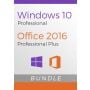 Windows 10 Pro + Office 2016 Pro Plus - Package